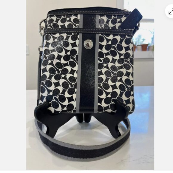 Coach Handbags - Coach Signature Leather Crossbody Bag for Women 2000's